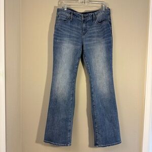 Women's GAP Long and Lean Blue Jeans